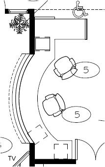 ADA Compliant Front Desk Design - Medical Office Layout and Design