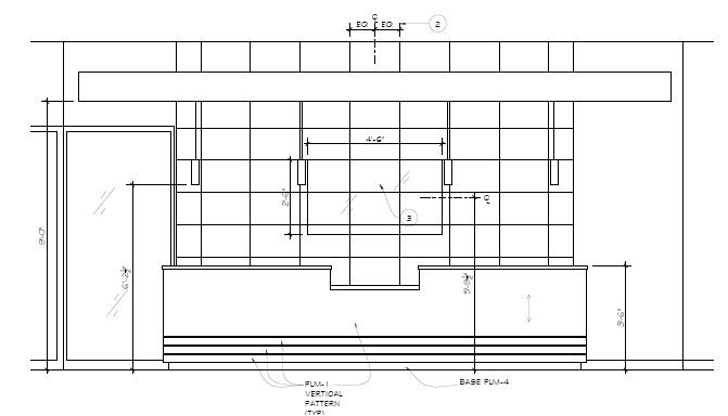 ADA compliant front desk