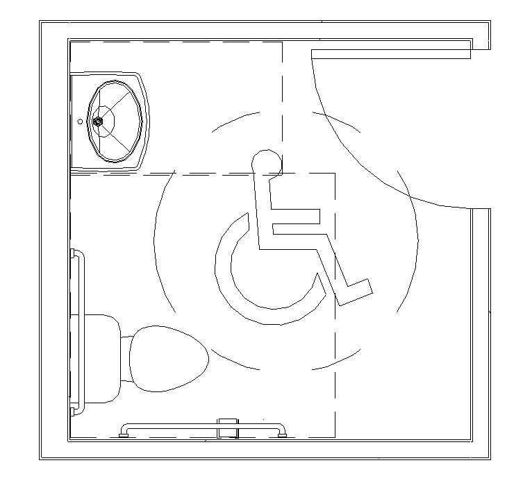 Handicap Restroom Dimensions