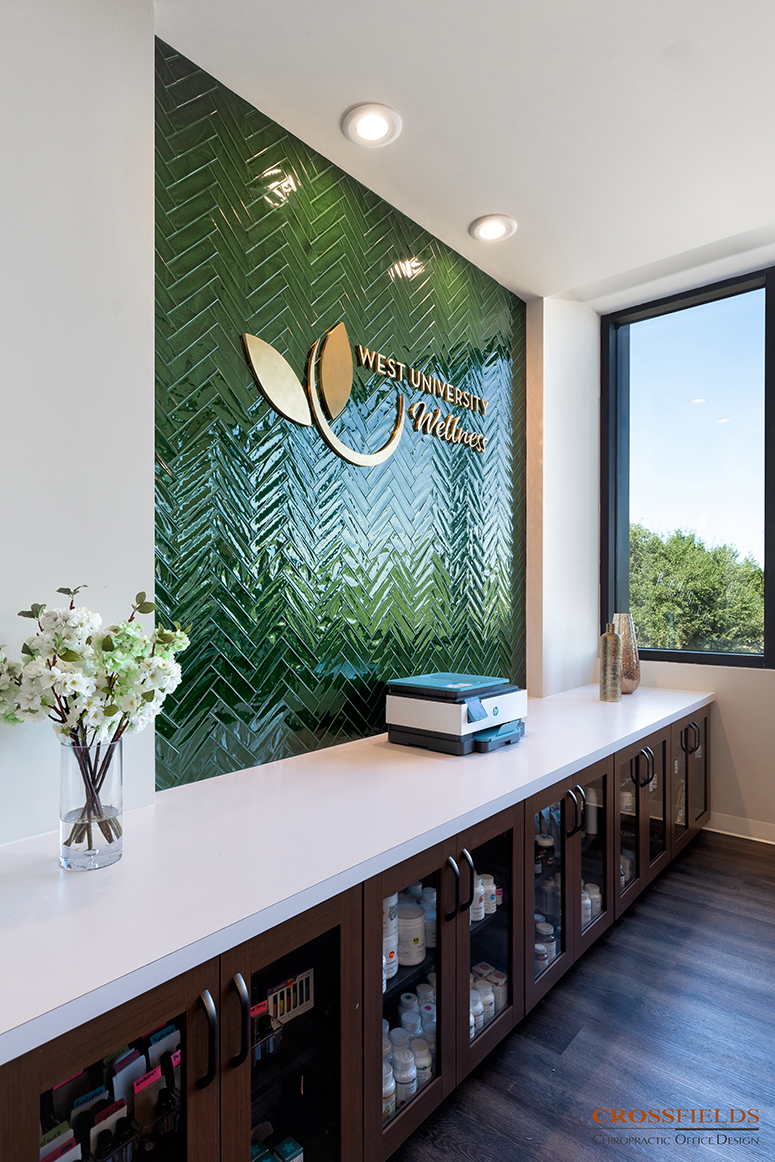 03_West-University-Wellness_Feature-Wall-copy-chiropractic-clinic-remodeling